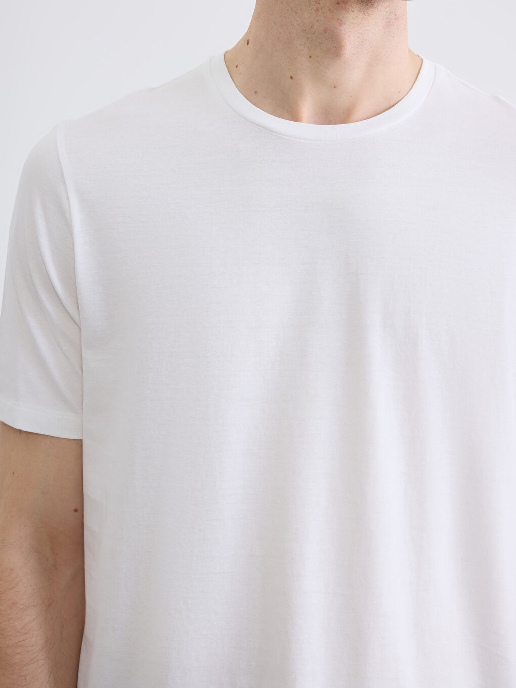 T-shirt BLANC Homme-2