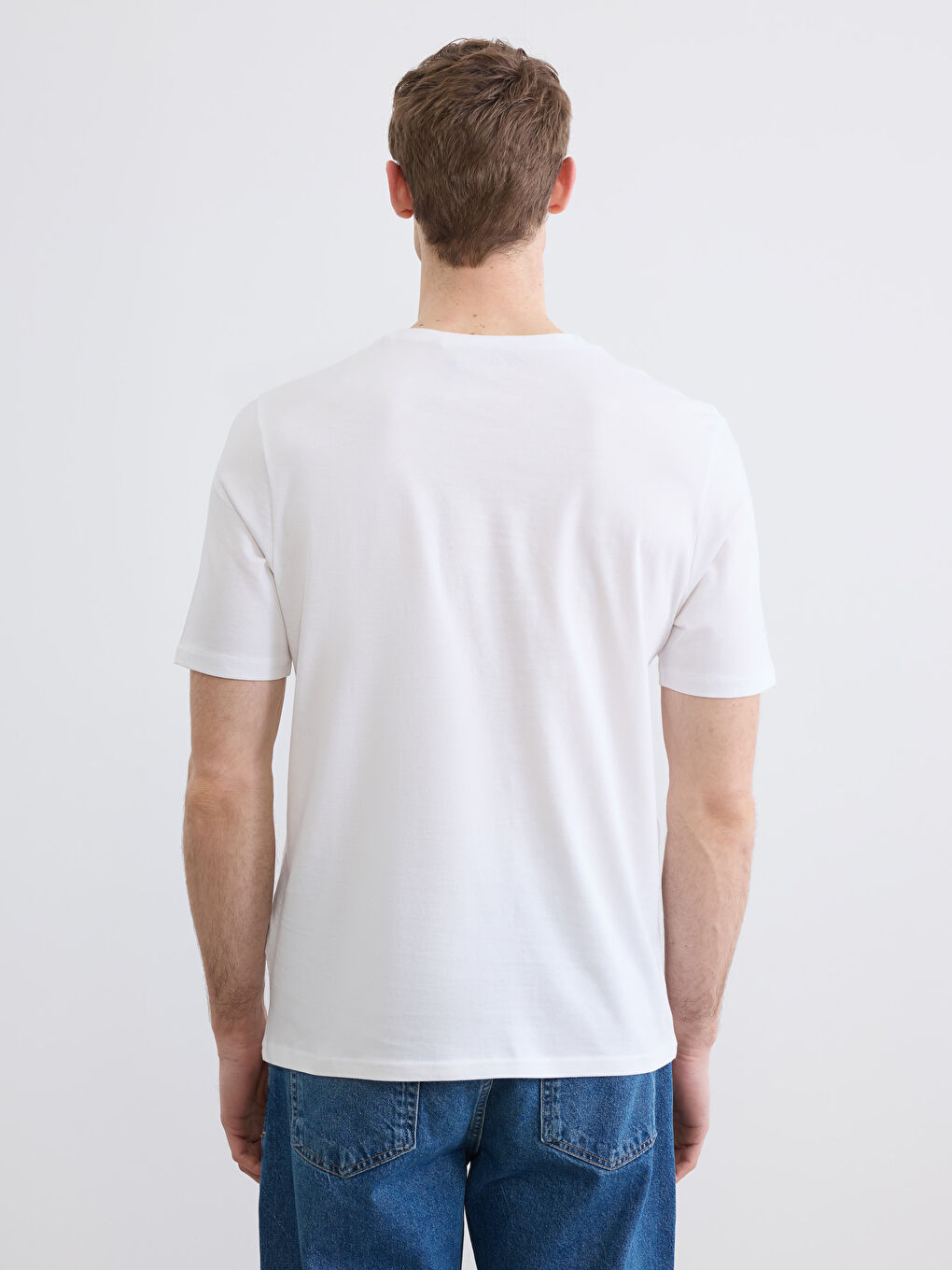 T-shirt BLANC Homme-3