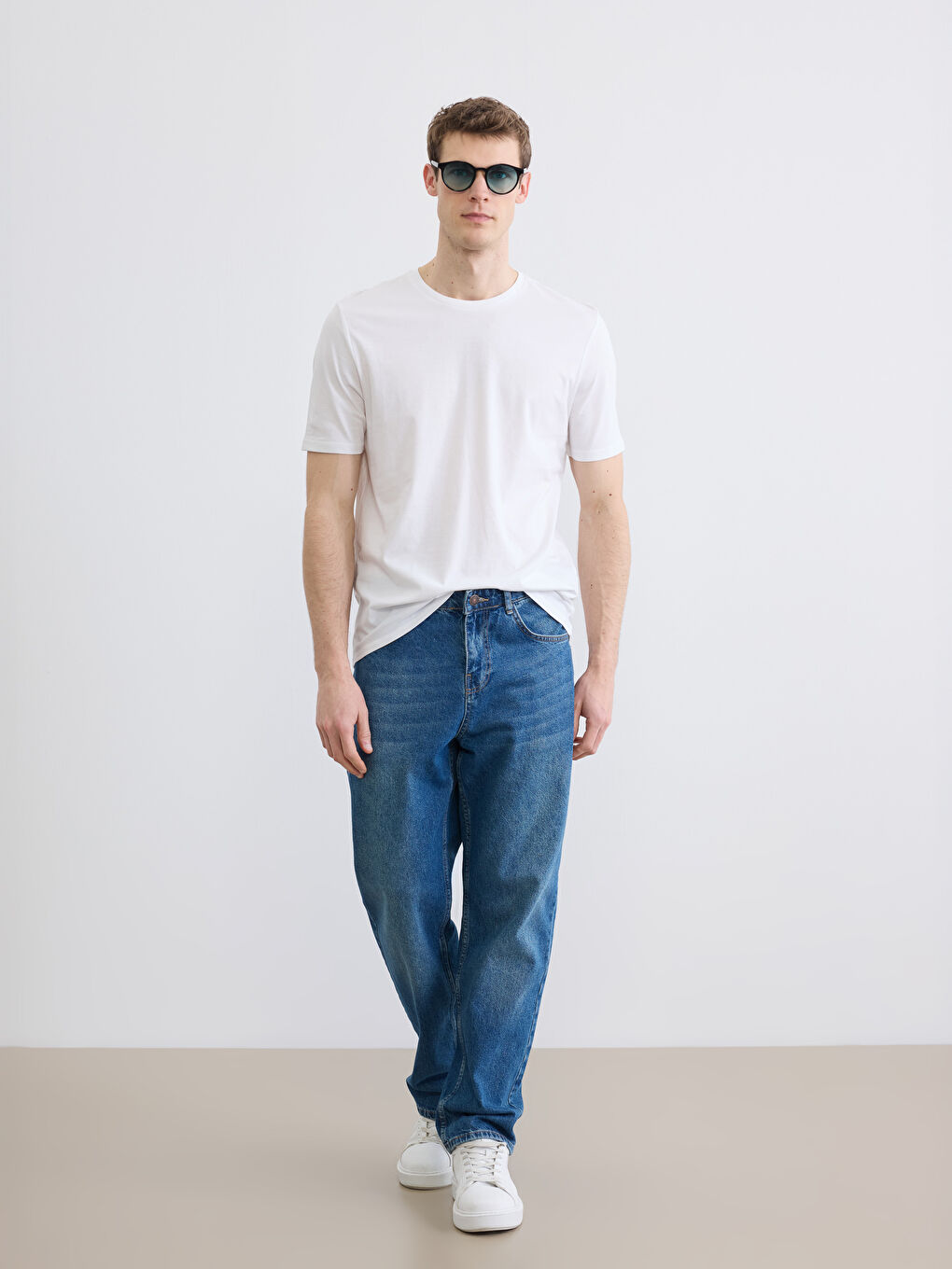 T-shirt BLANC Homme-1