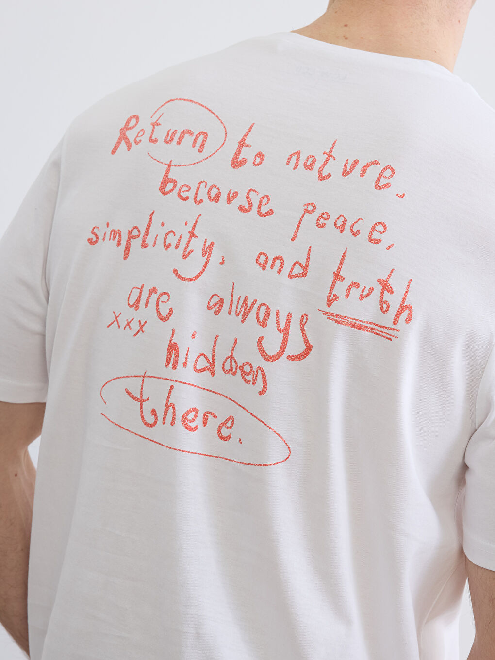 T-shirt BLANC Homme-2