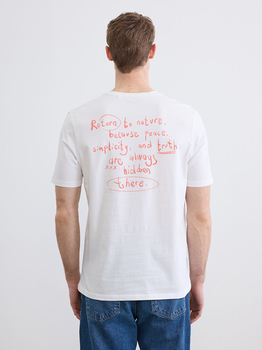 T-shirt BLANC Homme-3