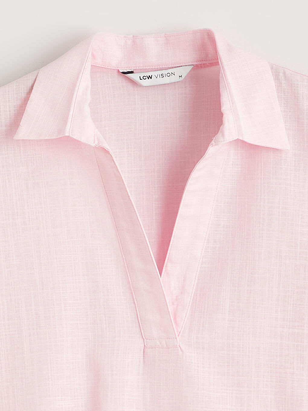 Blouse Oversize à Col Chemise-5