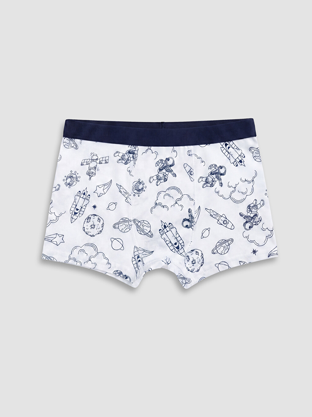 Mavi Erkek Çocuk 3'lü Boxer-3