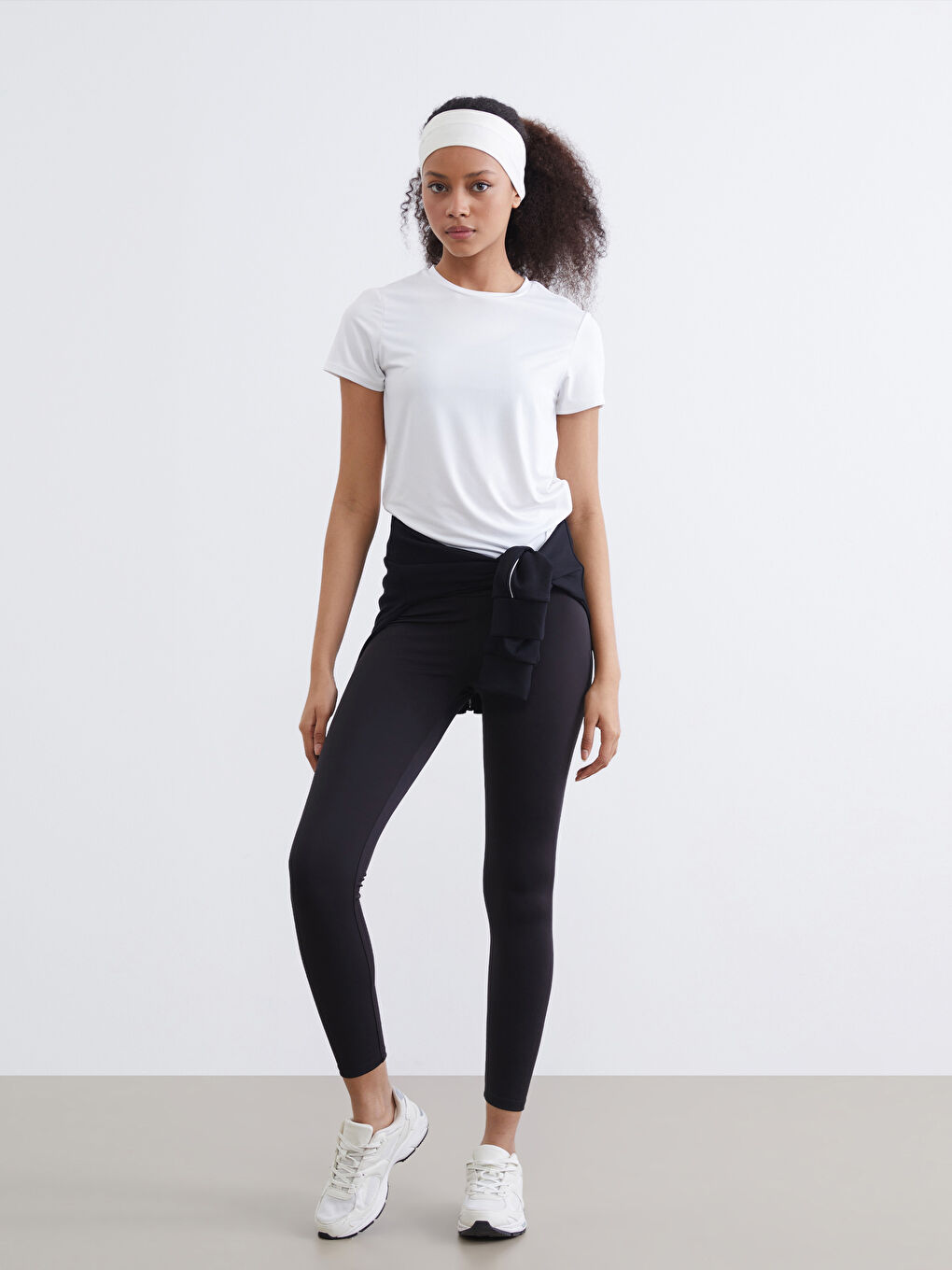 Women's crew neck sports t-shirt-1