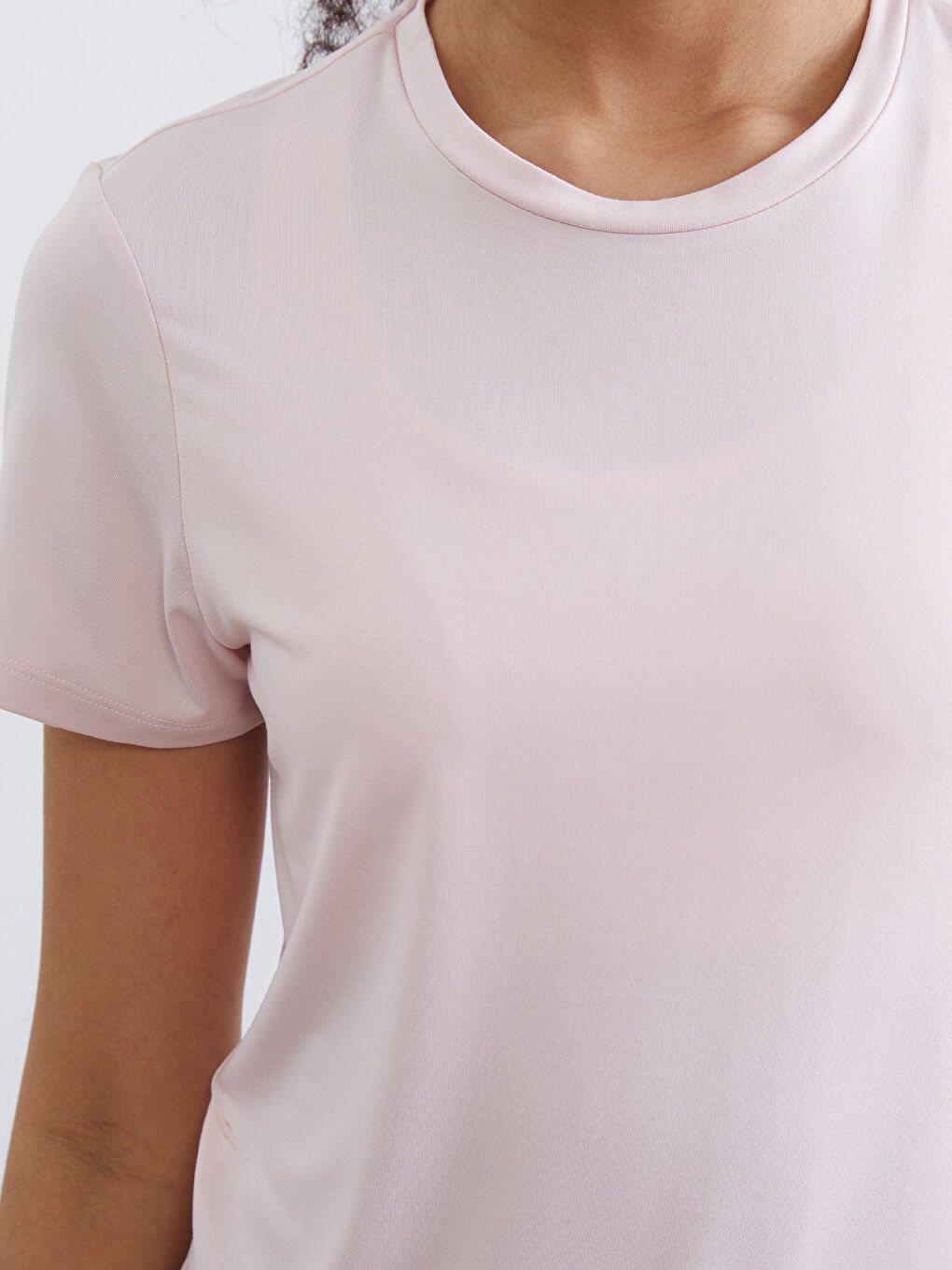 Women's crew neck sports t-shirt-2