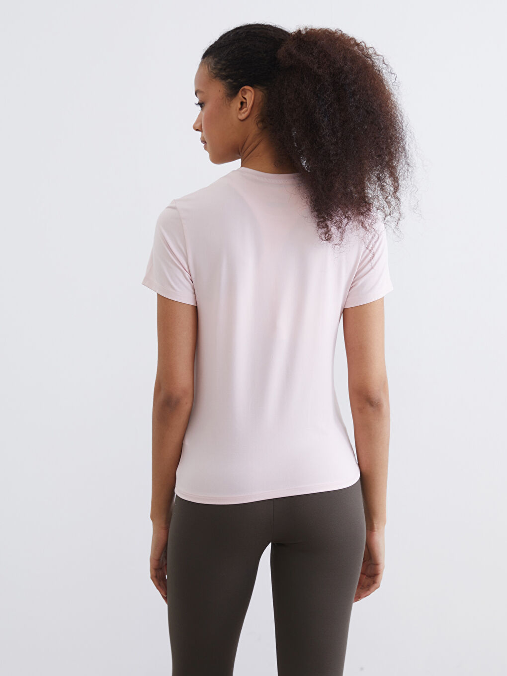 Women's crew neck sports t-shirt-3