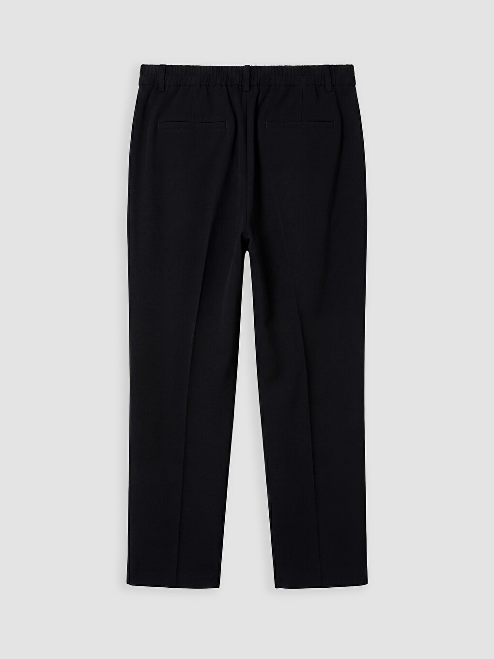 Siyah Regular Fit Erkek Chino Pantolon-1