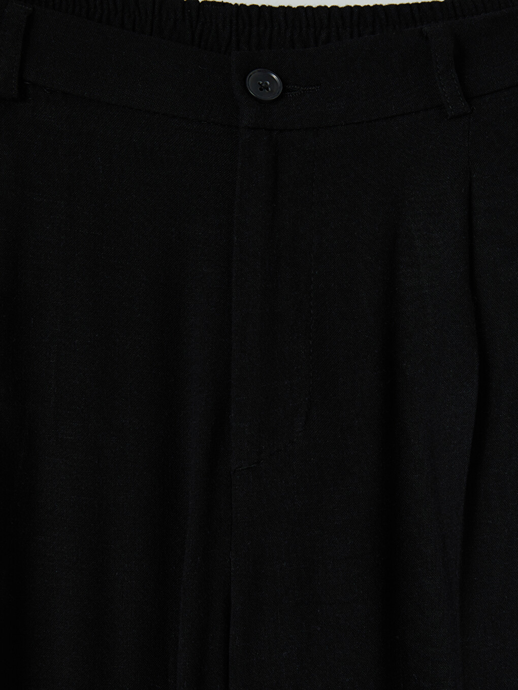 Siyah Regular Fit Erkek Chino Pantolon-2