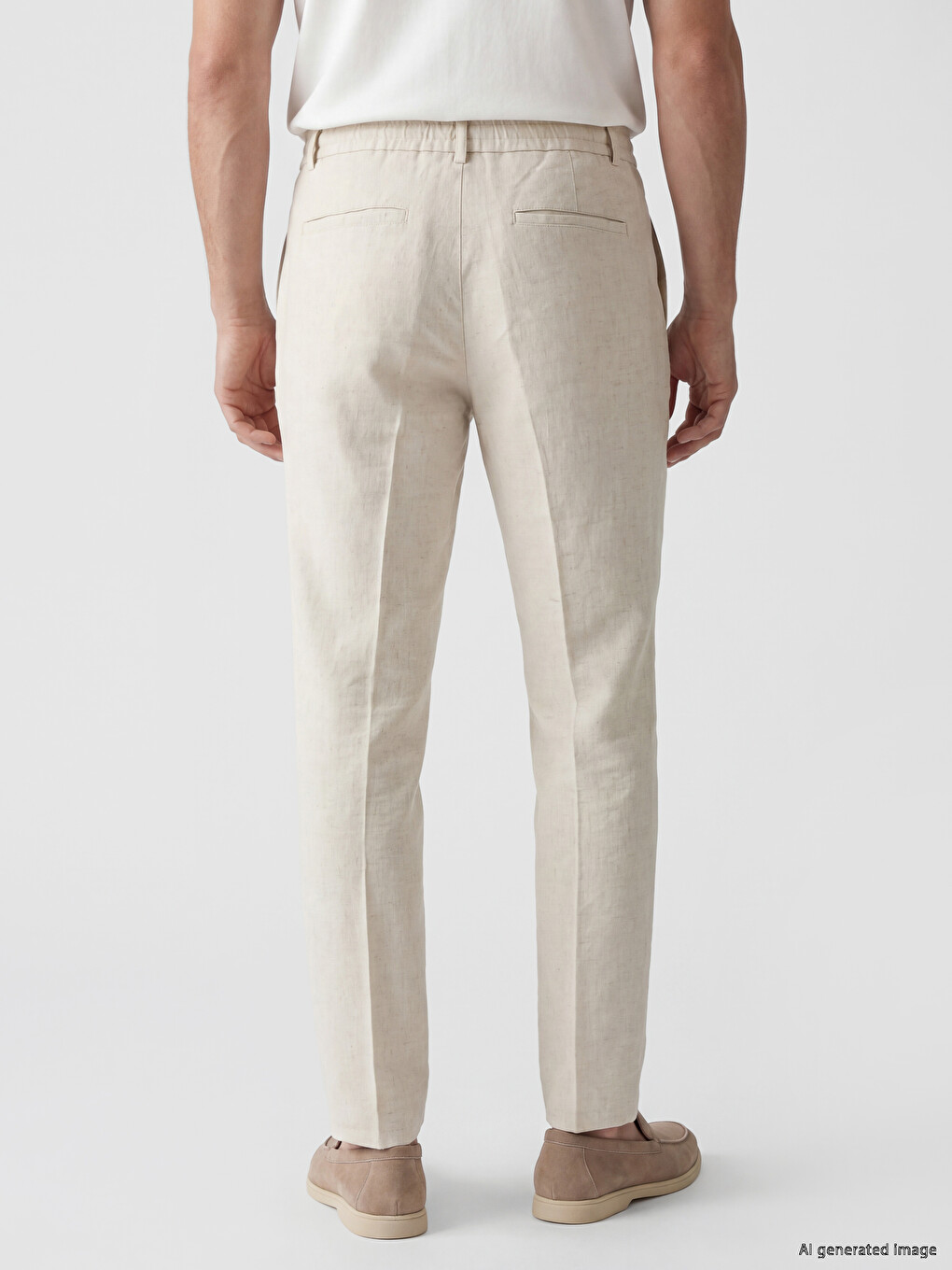 Regular Fit Men's Chino Trousers-2