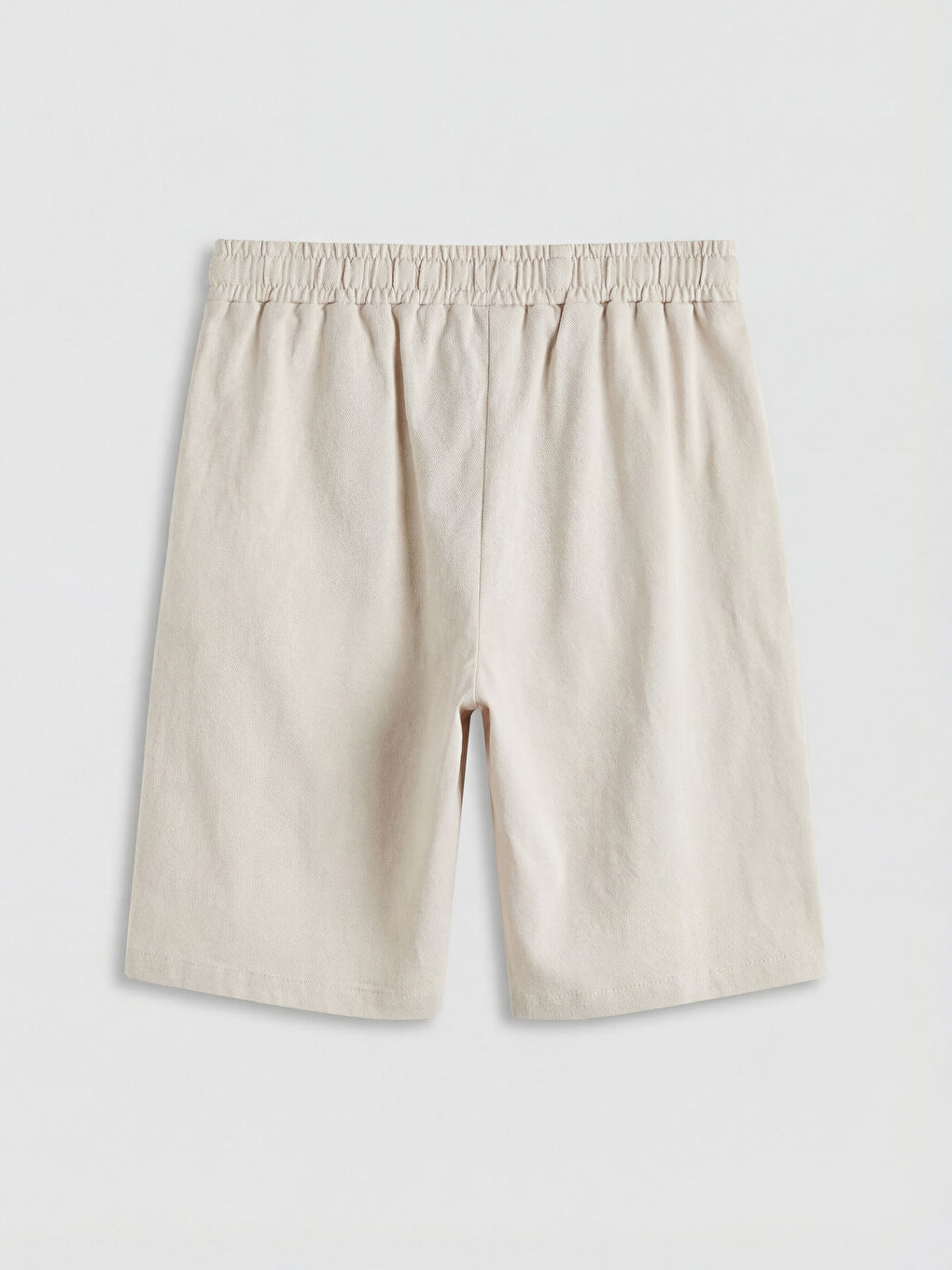 Kahverengi Beli Lastikli Erkek Çocuk Şort 2'li-4