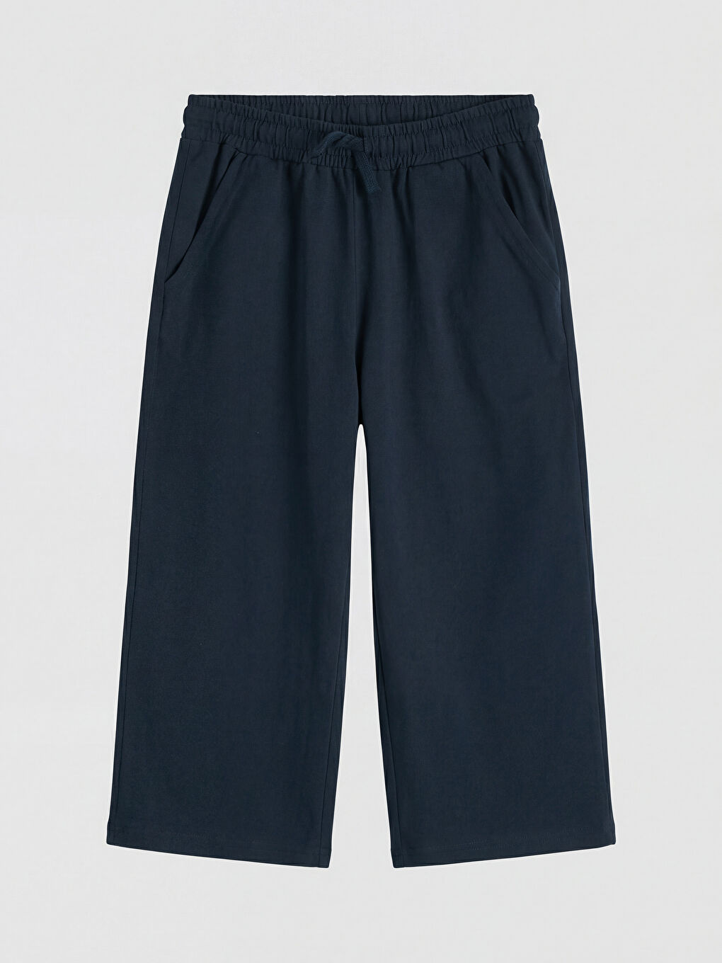 Lacivert Beli Lastikli Basic Erkek Çocuk Şort