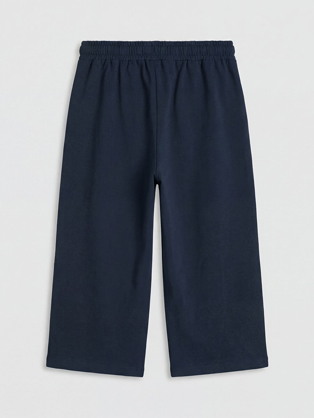 Lacivert Beli Lastikli Basic Erkek Çocuk Şort-2