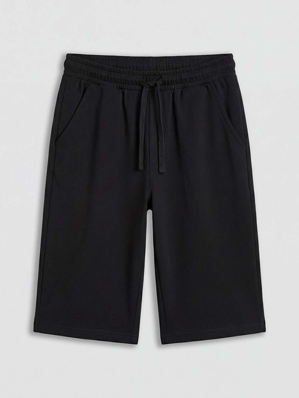 Elastic Waist Basic Boys' Shorts-1