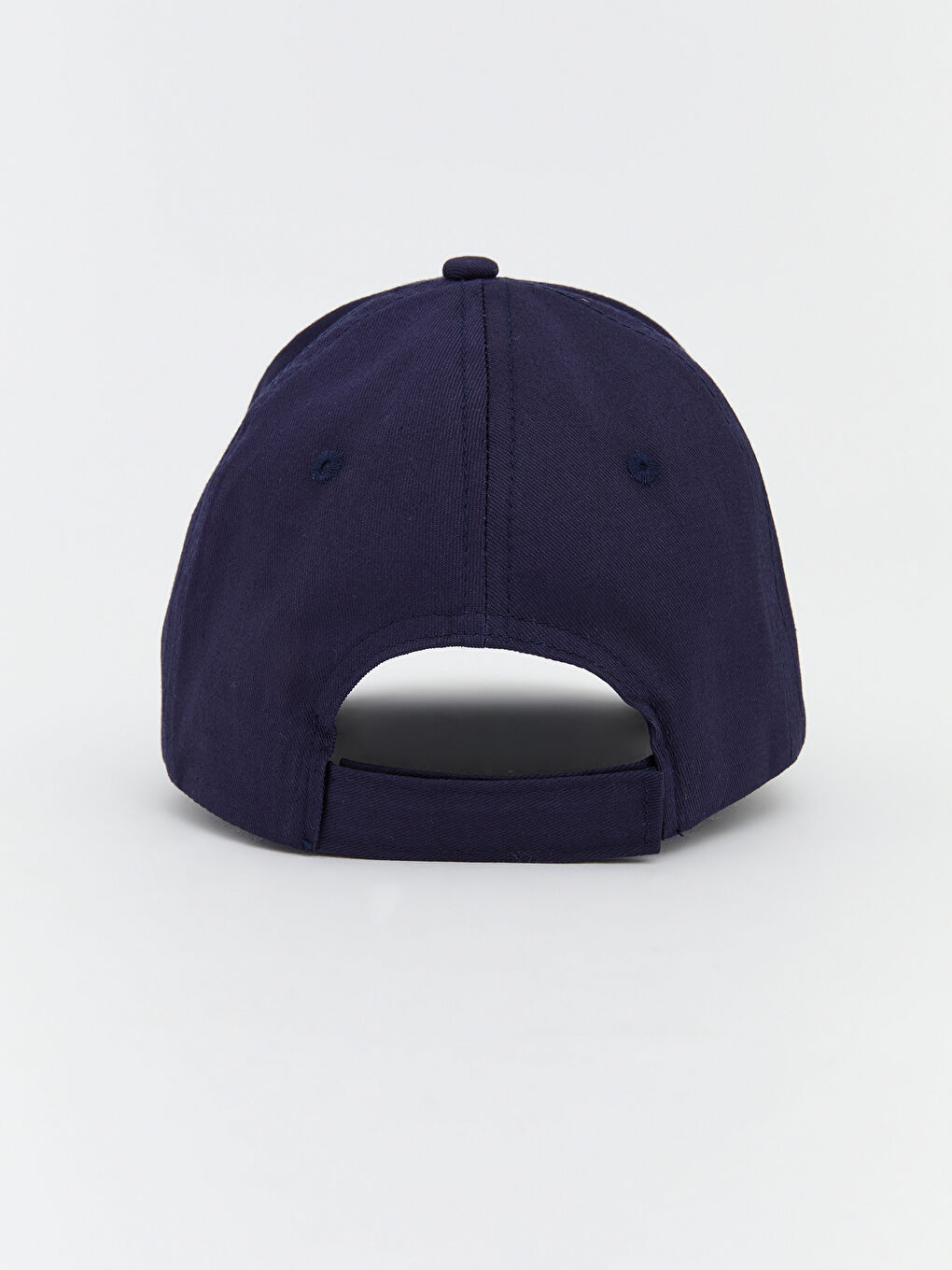 Lacivert Yazı Nakışlı Kadın Kep Şapka -2