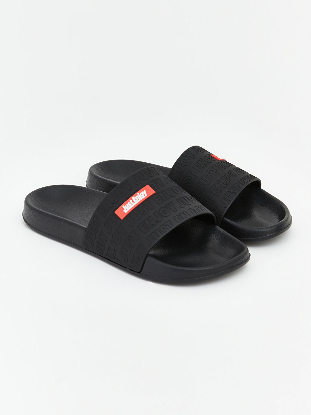 Mann SCHWARZ Slipper