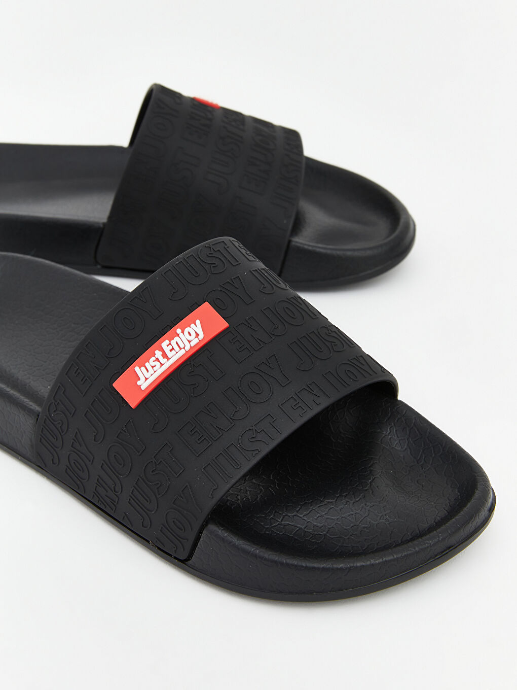 Mann SCHWARZ Slipper-2