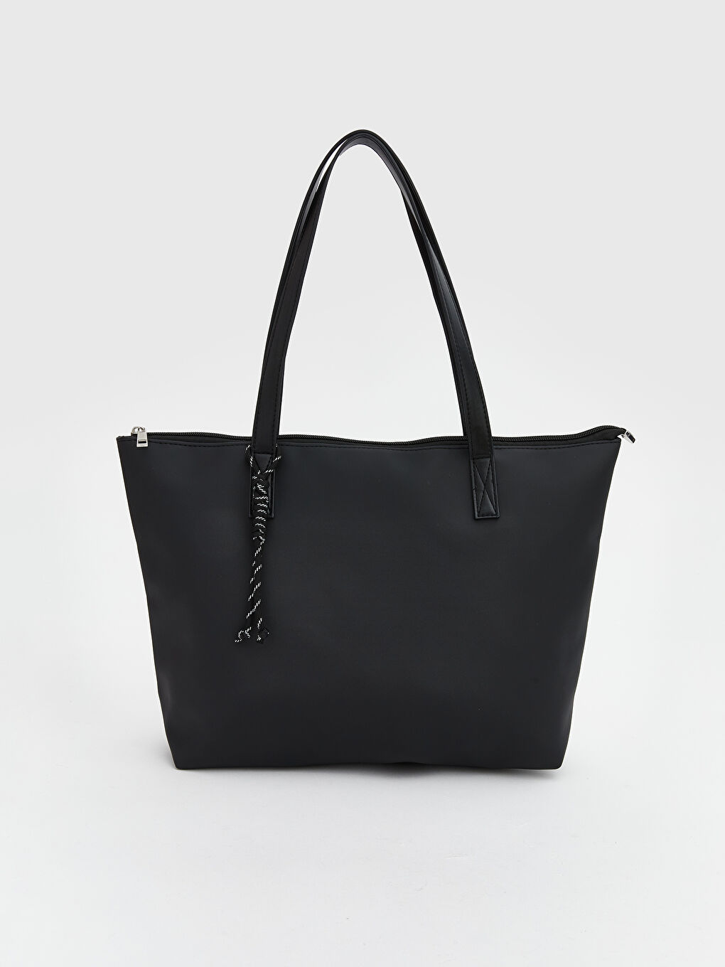 ქალის ზიპერიანი მხრის ჩანთა