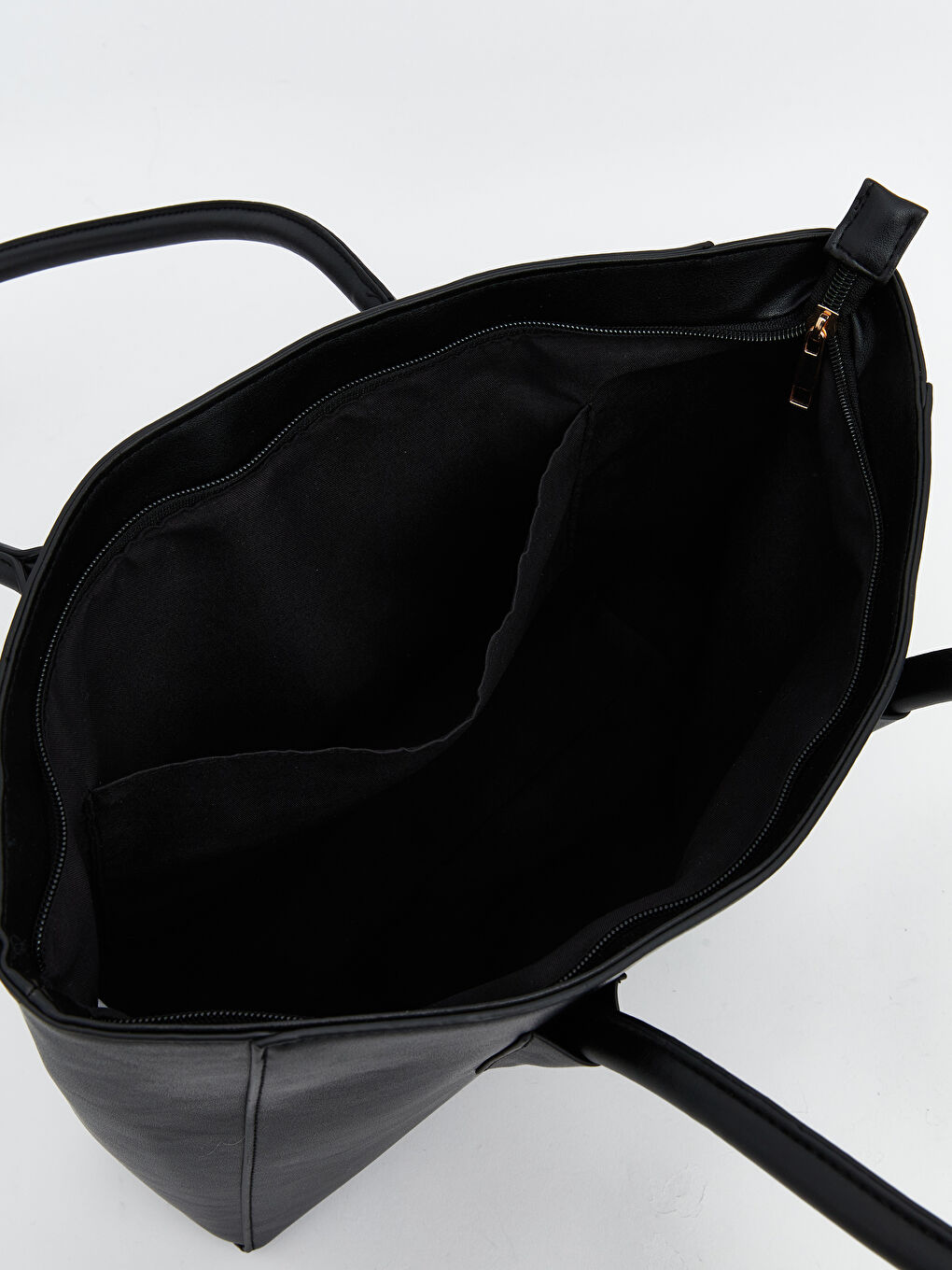 ქალის ხელოვნური ტყავის მხრის ჩანთა-3