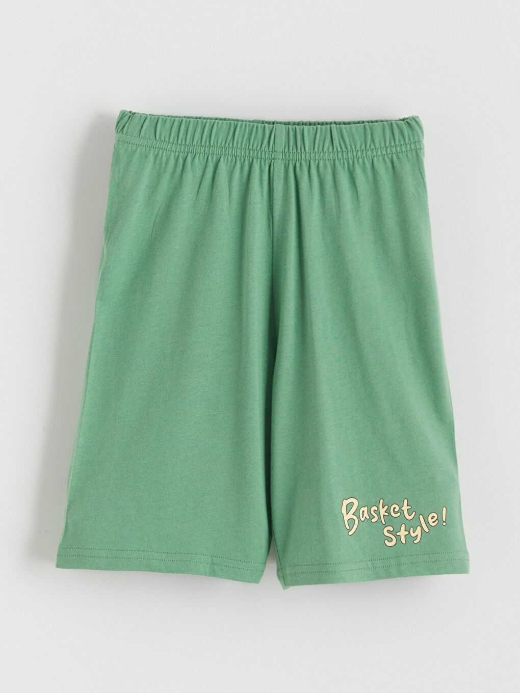 Σετ κοντές πιτζάμες με στρογγυλή λαιμόκοψη για αγόρια-4