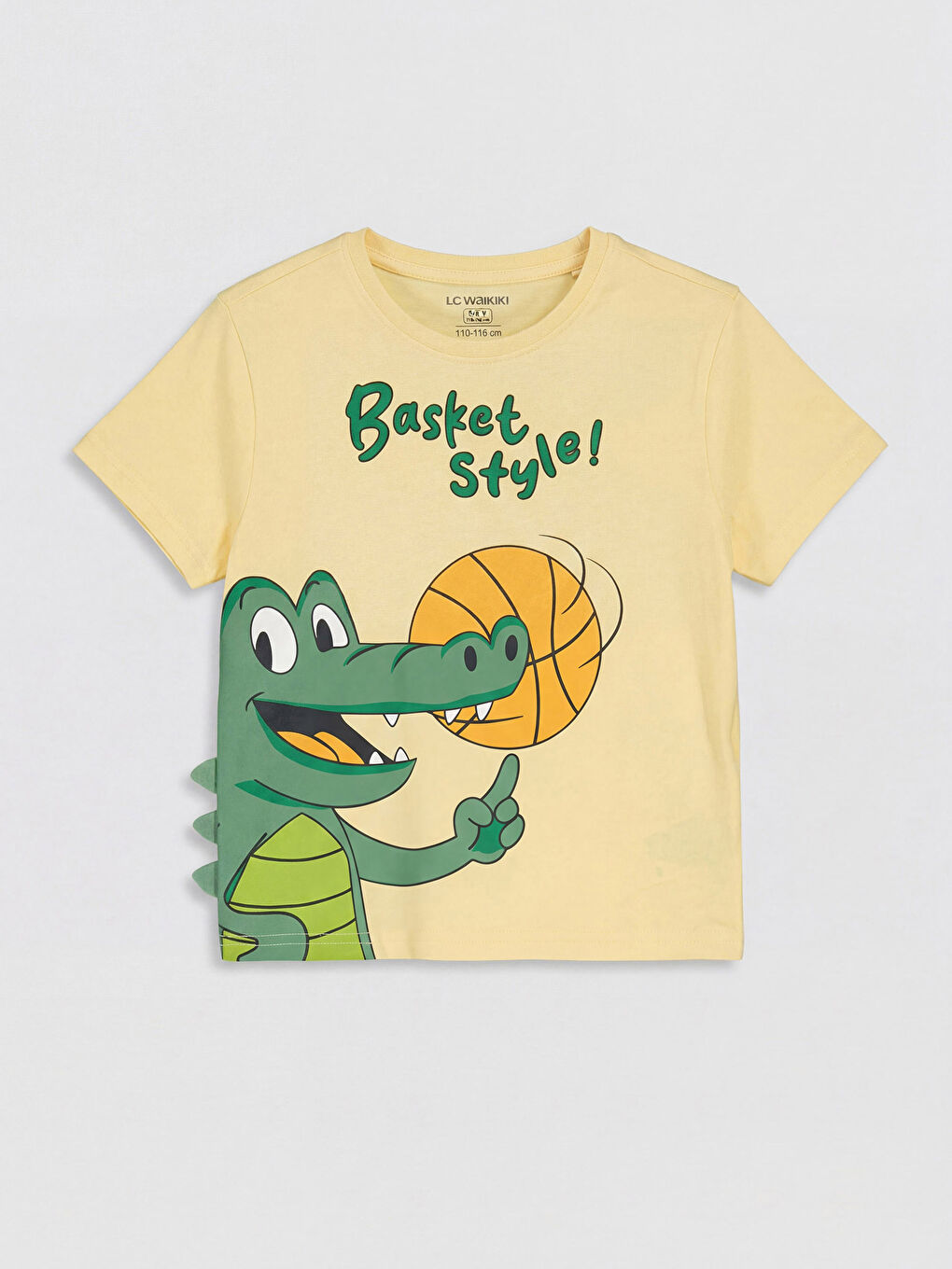 ბიჭების მოკლე პიჟამის ნაკრები მრგვალი საყელოთი-1