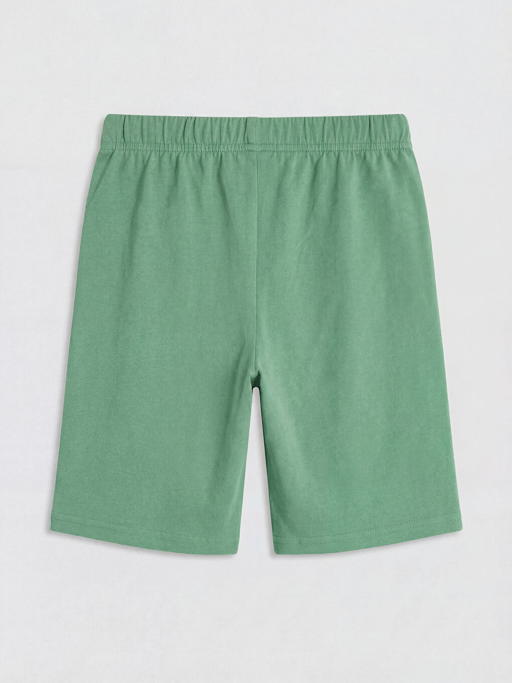 ბიჭების მოკლე პიჟამის ნაკრები მრგვალი საყელოთი-4