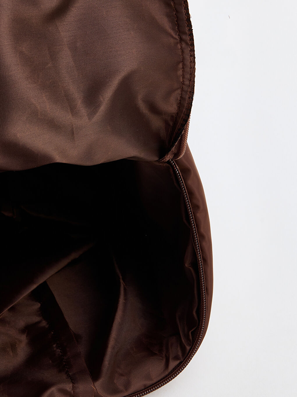 Kahverengi Fermuarlı Kadın Omuz Çantası-2