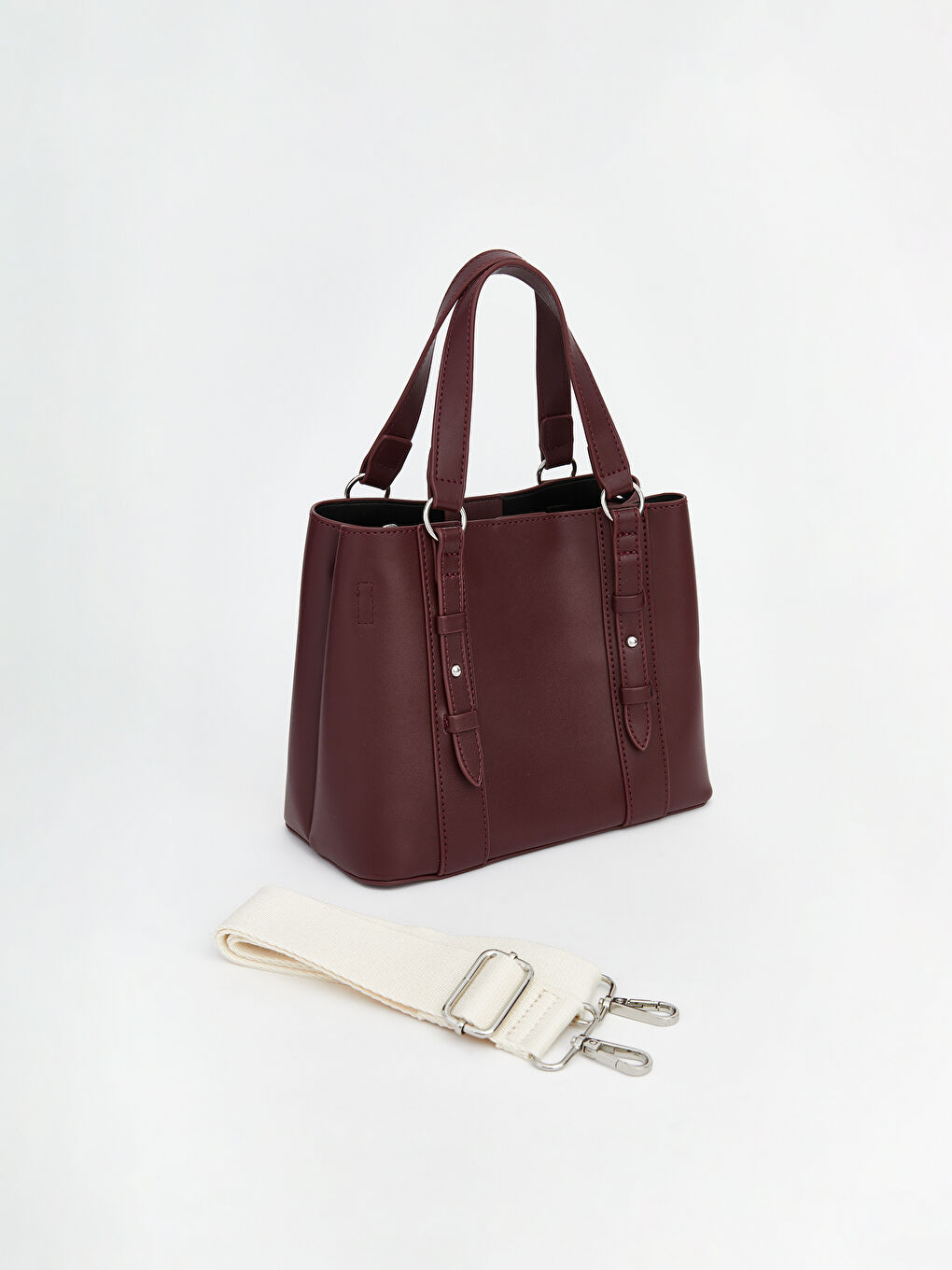 Faux Leather Women's Shoulder Bag-1