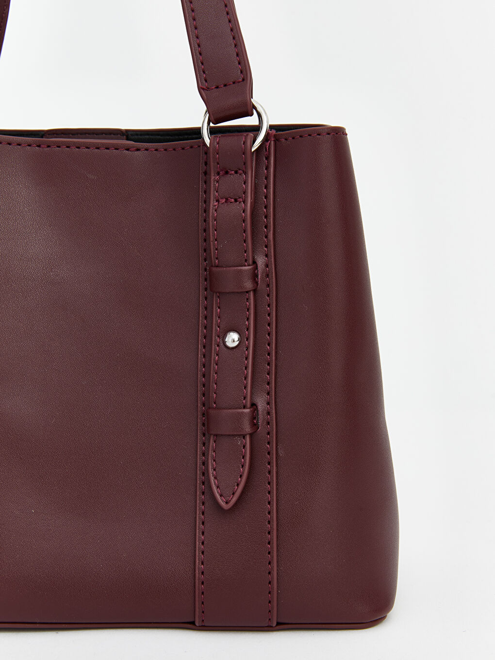 Faux Leather Women's Shoulder Bag-2