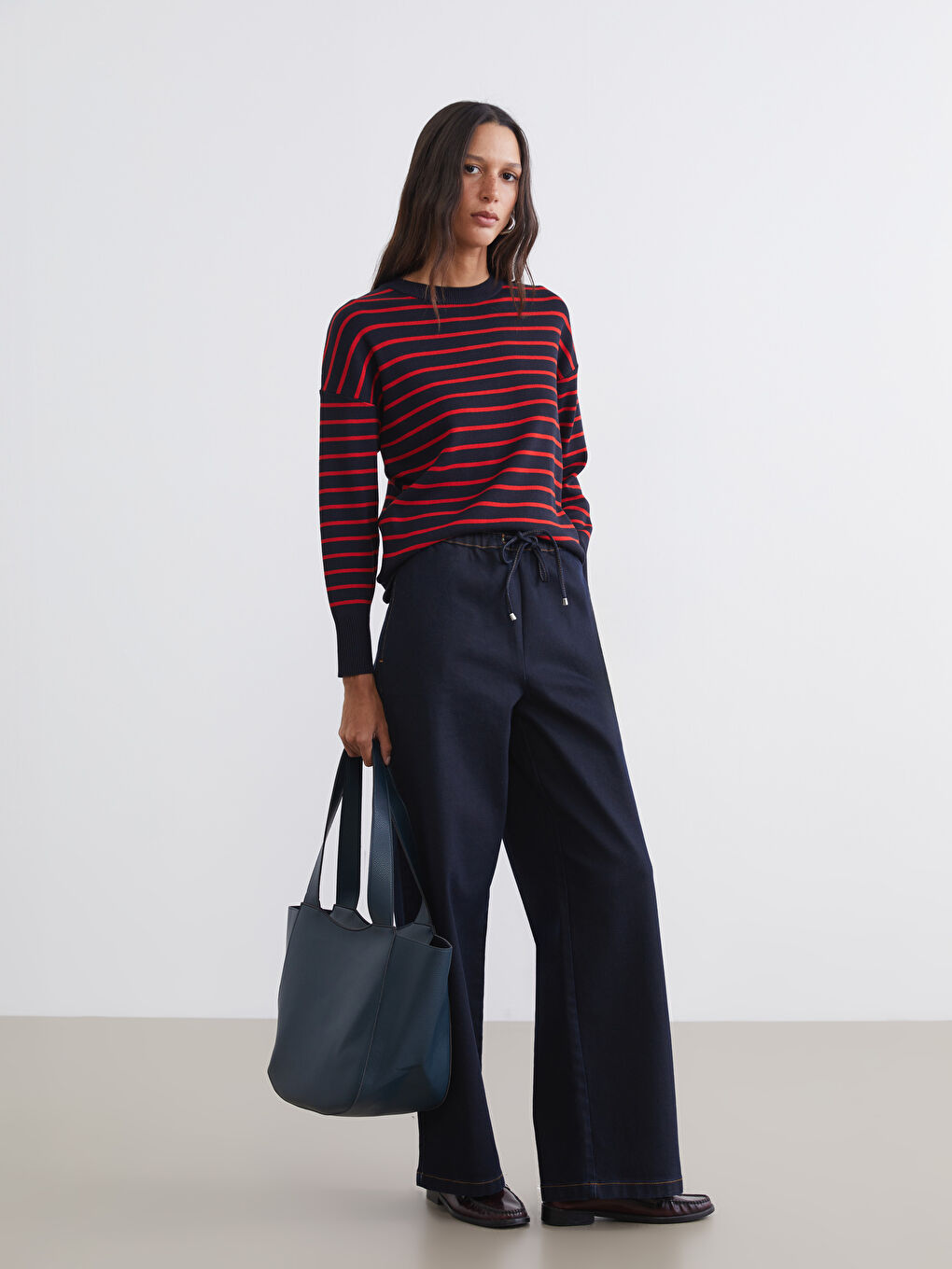 حقيبة كتف بترول امرأة-1