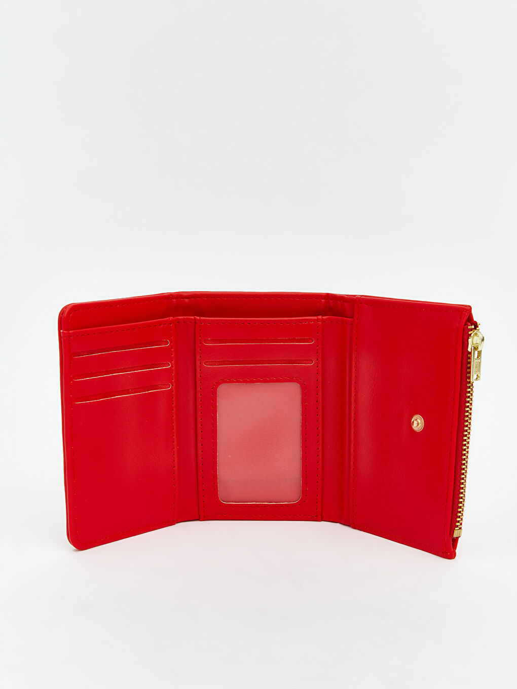 Leather-look wallet for women.-2