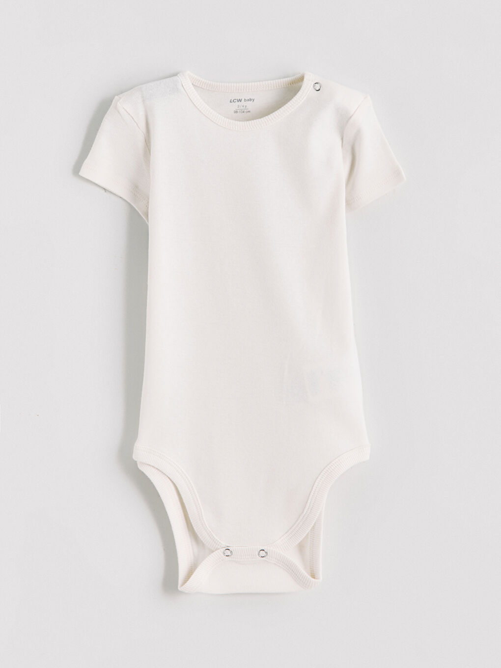 طقم بدلة جسم للأولاد بأزرار كبس أساسية للأطفال 2 قطعة-1