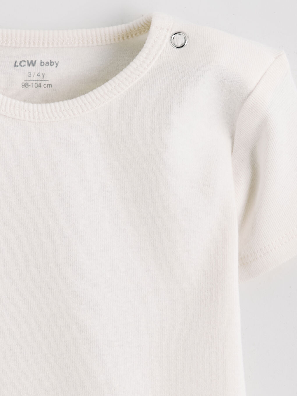 طقم بدلة جسم للأولاد بأزرار كبس أساسية للأطفال 2 قطعة-3