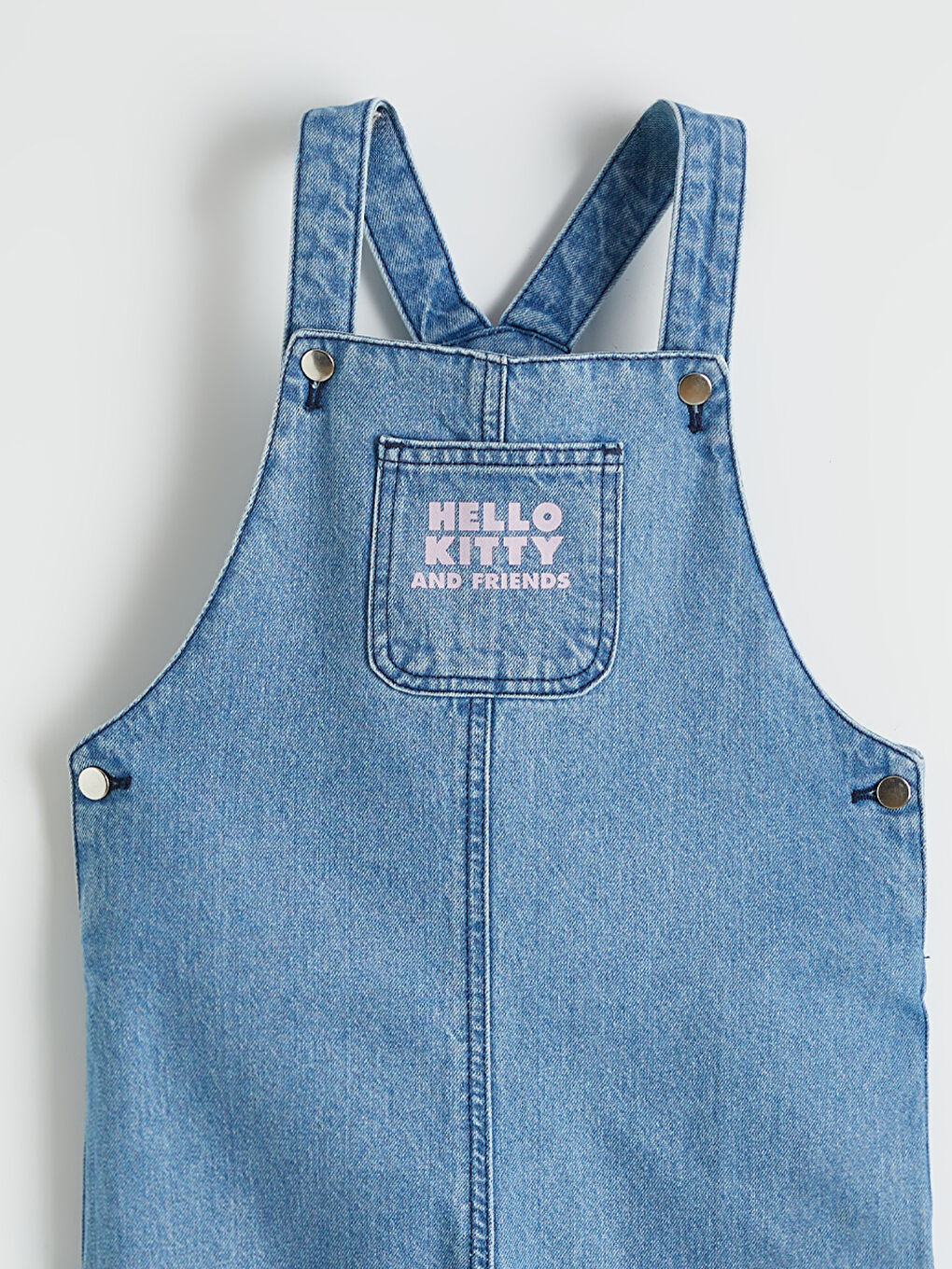 Girl BLUE Dungarees-1