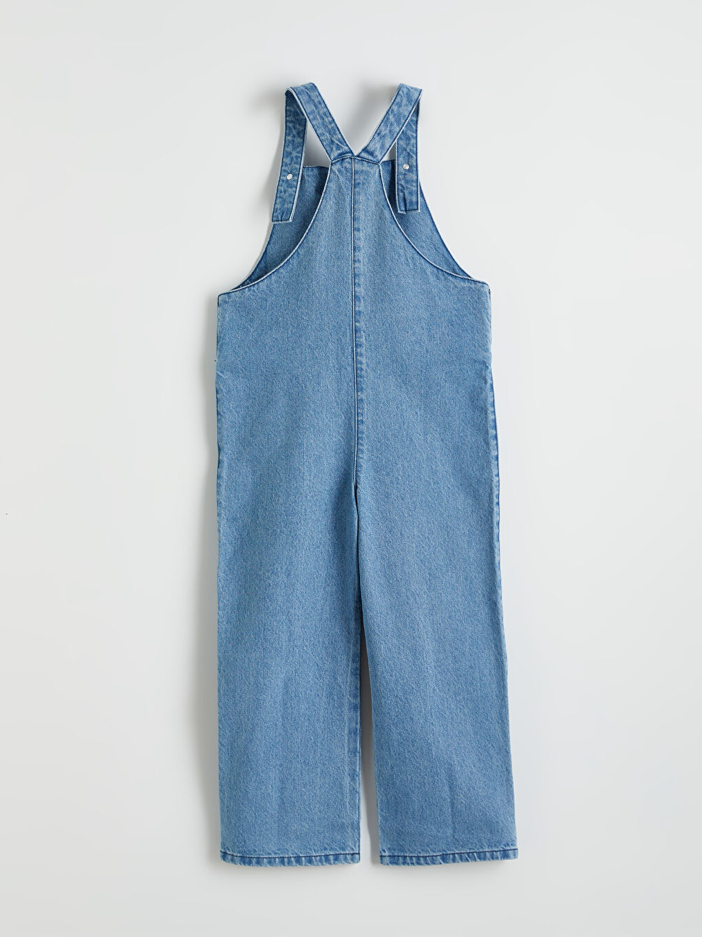 Girl BLUE Dungarees-3