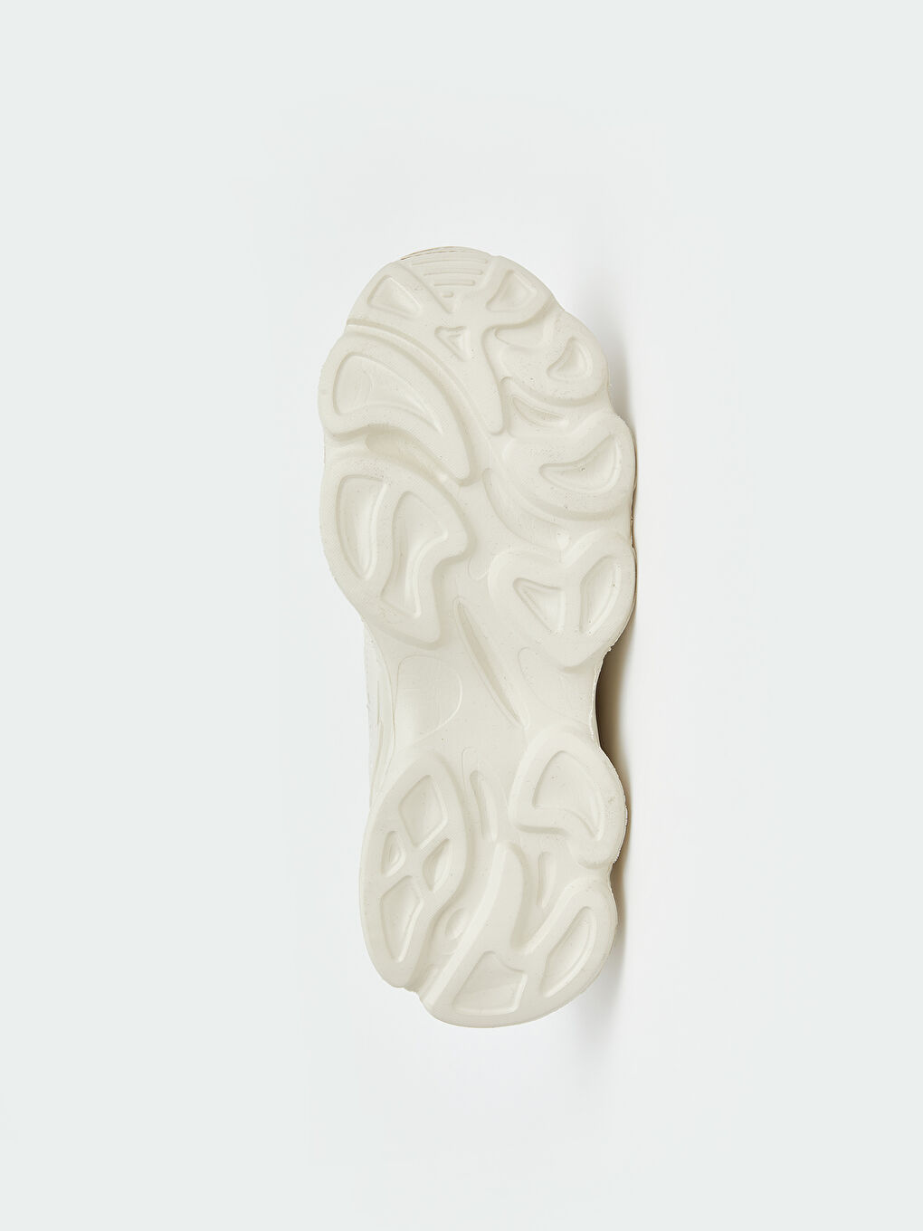 Bej Bağcıklı Kadın Spor Ayakkabı-3