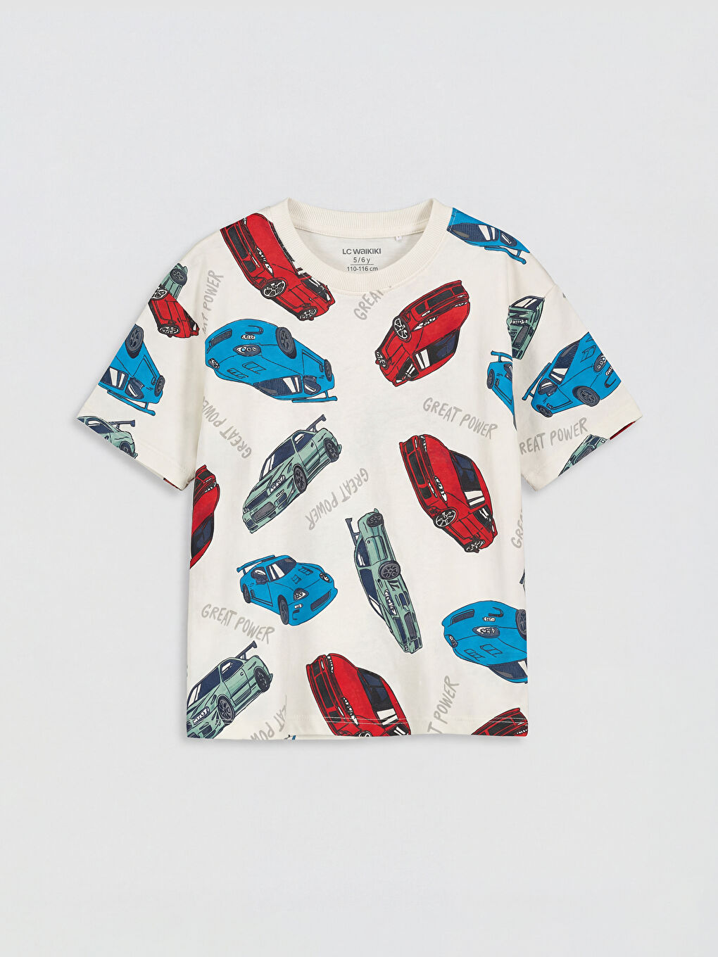 Футболка с круглым вырезом и принтом для мальчиков, комплект из 3-х штук-3