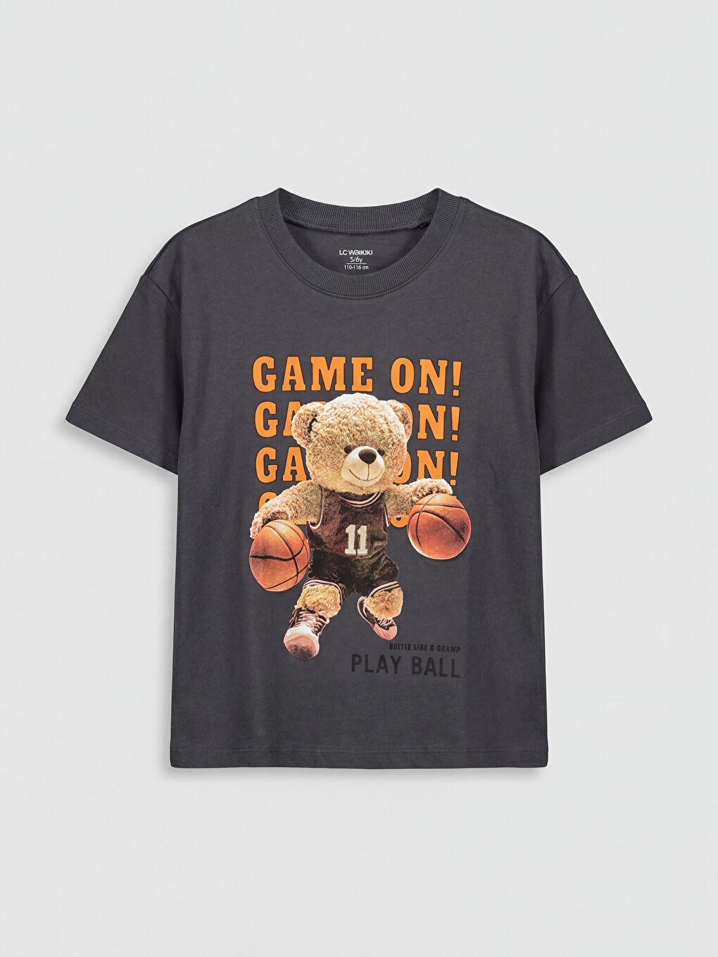 Мальчики Антрацитовый футболка