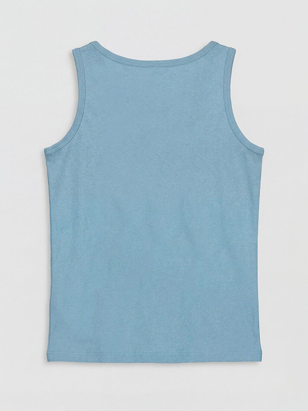 Mavi Bisiklet Yaka Erkek Çocuk Atlet-1