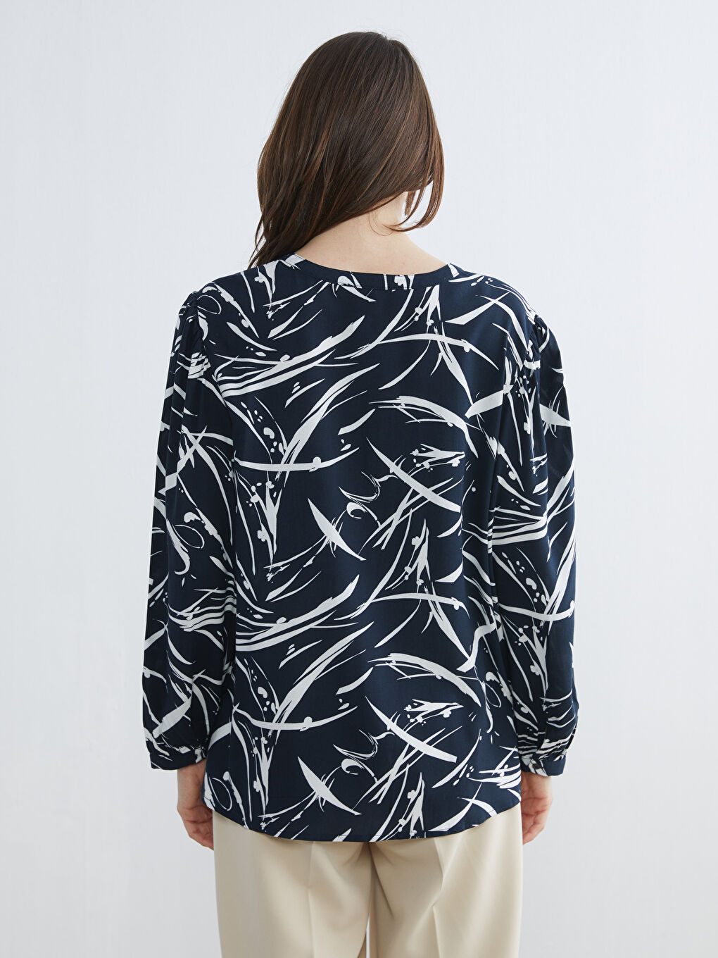 Žena TAMNO PLAVA Košulja-3