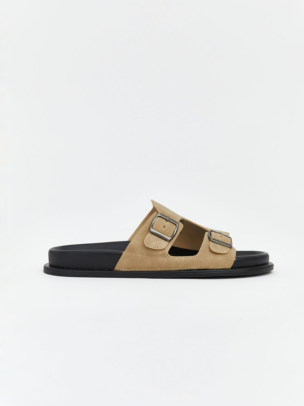 Faux Suede Men's Slippers-1