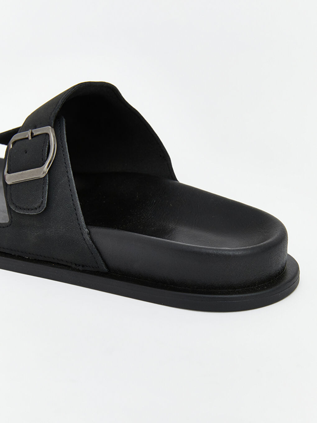 Мужчины Черный Тапочка-4