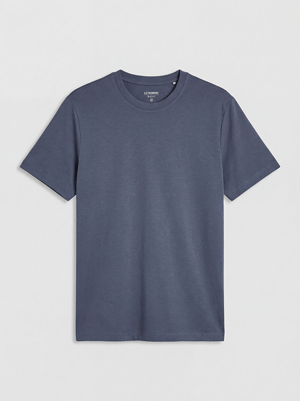 تي شيرت رجالي بياقة دائرية-4