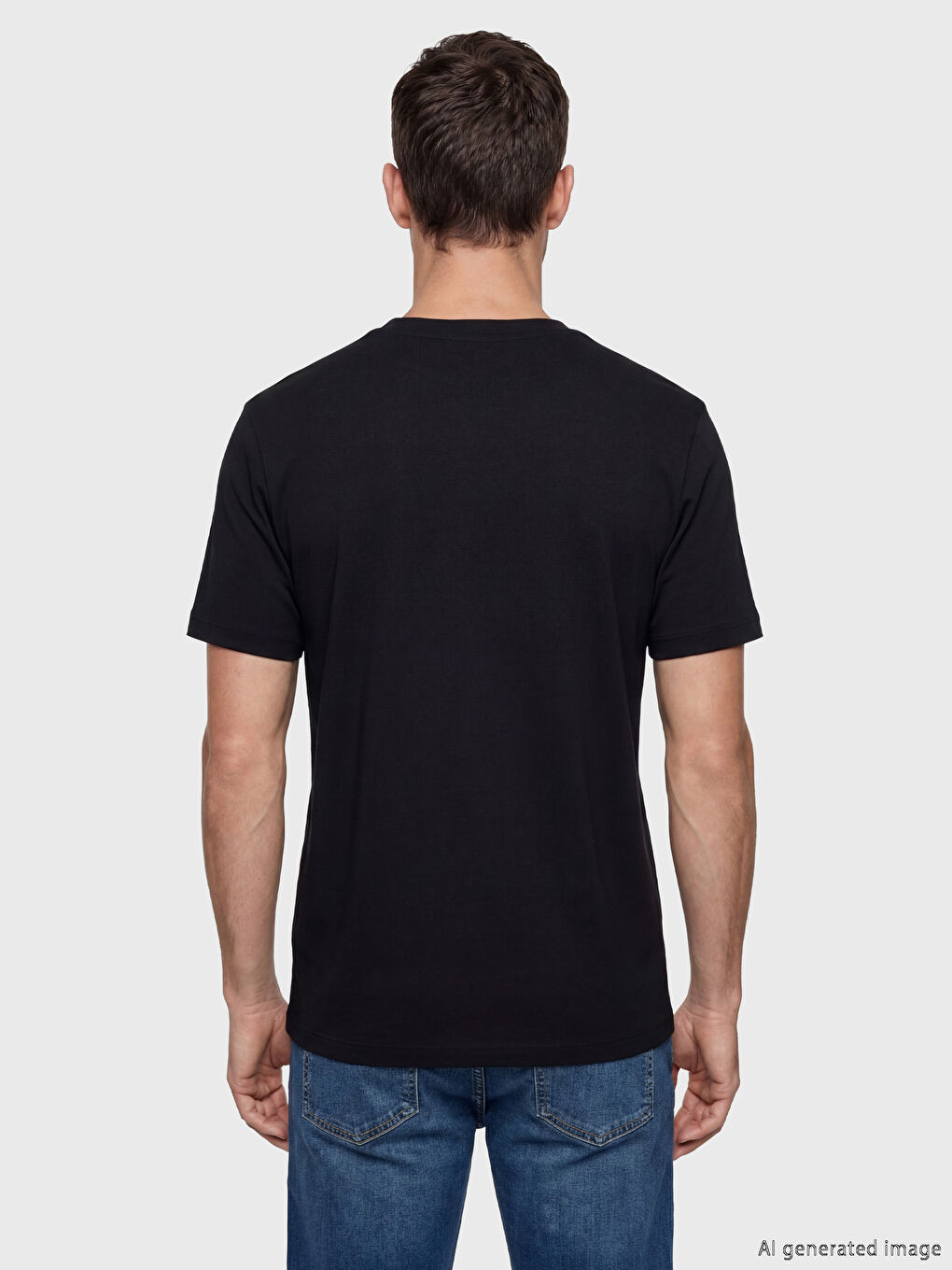 T-shirt à col rond pour homme-3