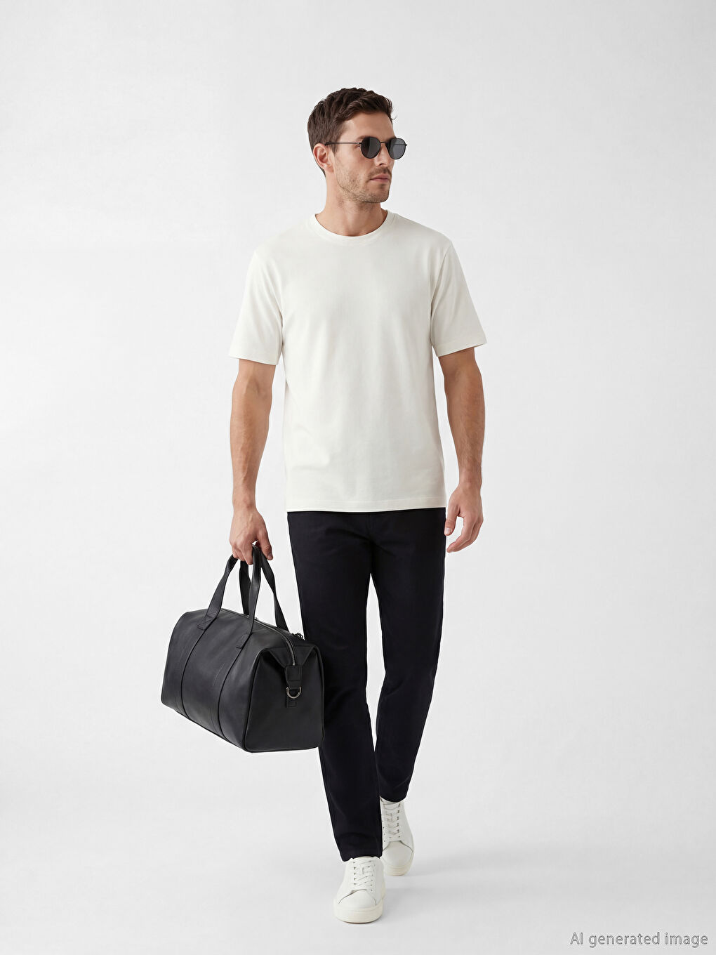 Crew Neck Men's T-Shirt-1