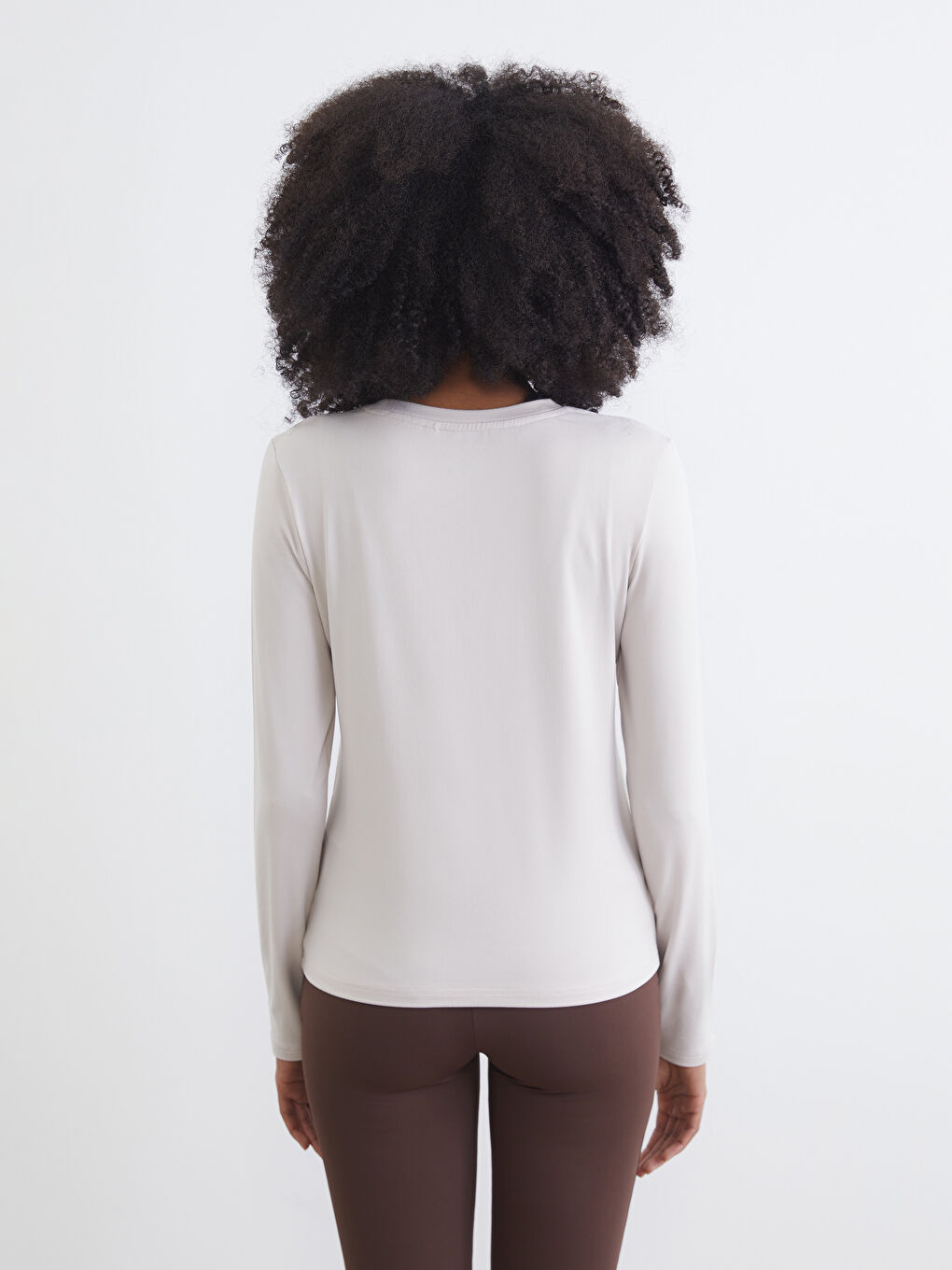 Ženska sportska majica sa okruglim izrezom-3