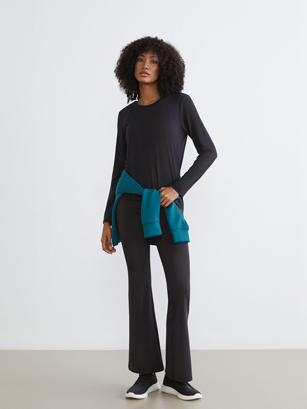 Women's Crew Neck Sports T-Shirt-1