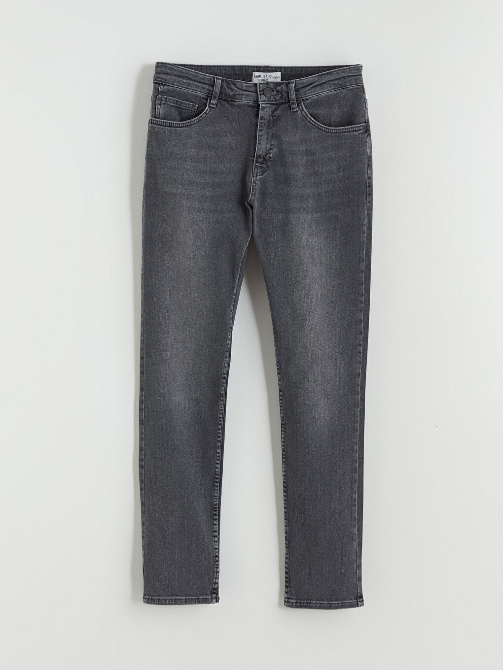 Gri 750 Slim Fit Erkek Jean Pantolon-4