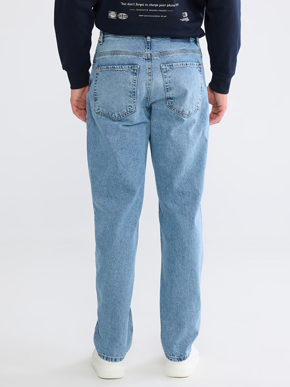 İndigo 745 Baggy Fit Erkek Jean Pantolon-3