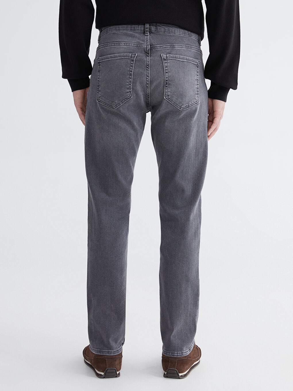 Gri 779 Regular Fit Erkek Jean Pantolon-3