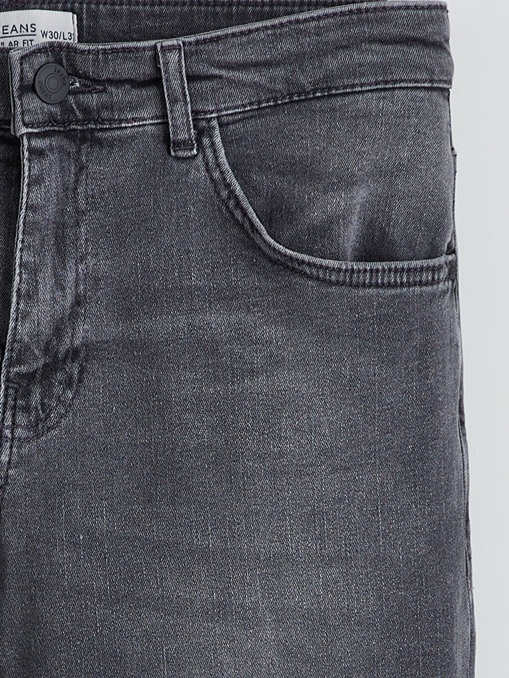 Gri 779 Regular Fit Erkek Jean Pantolon-6